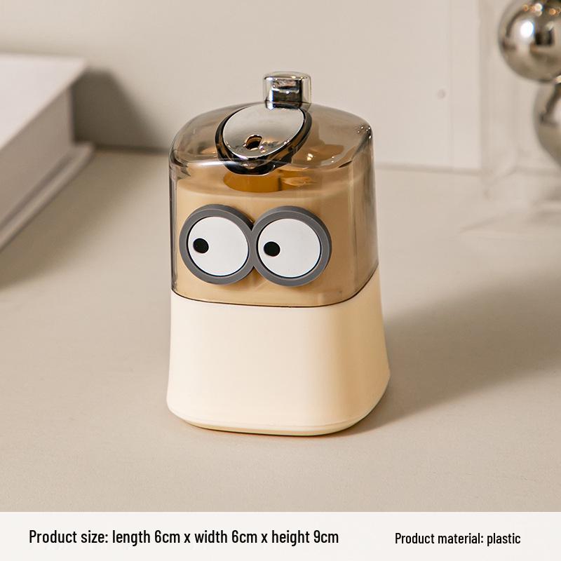 Automatic Cartoon Sausage Toothpick Holder - Pop-up Design, Creamy Luxury Style for Home & Restaurant