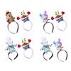 2 Stück Cartoon Niedliches Reifen-HaarbandHaarschmuck Lustiges Ohr-Haarband für Damen