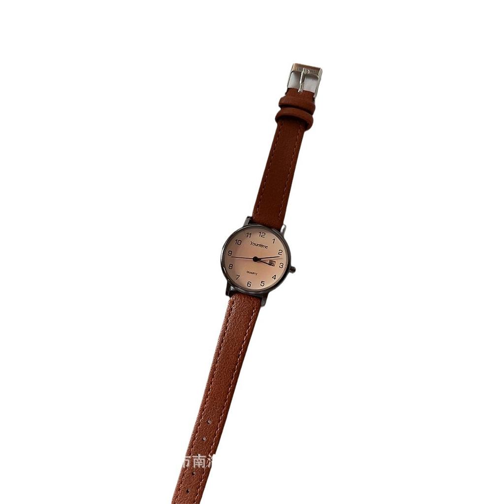 Exam Special Watch Female Niche Students College Entrance Examination Straight-A Student Silent Calendar Quartz Watch Male