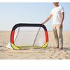 Beach soccer goal, quick to assemble, foldable, lightweight and portable, for