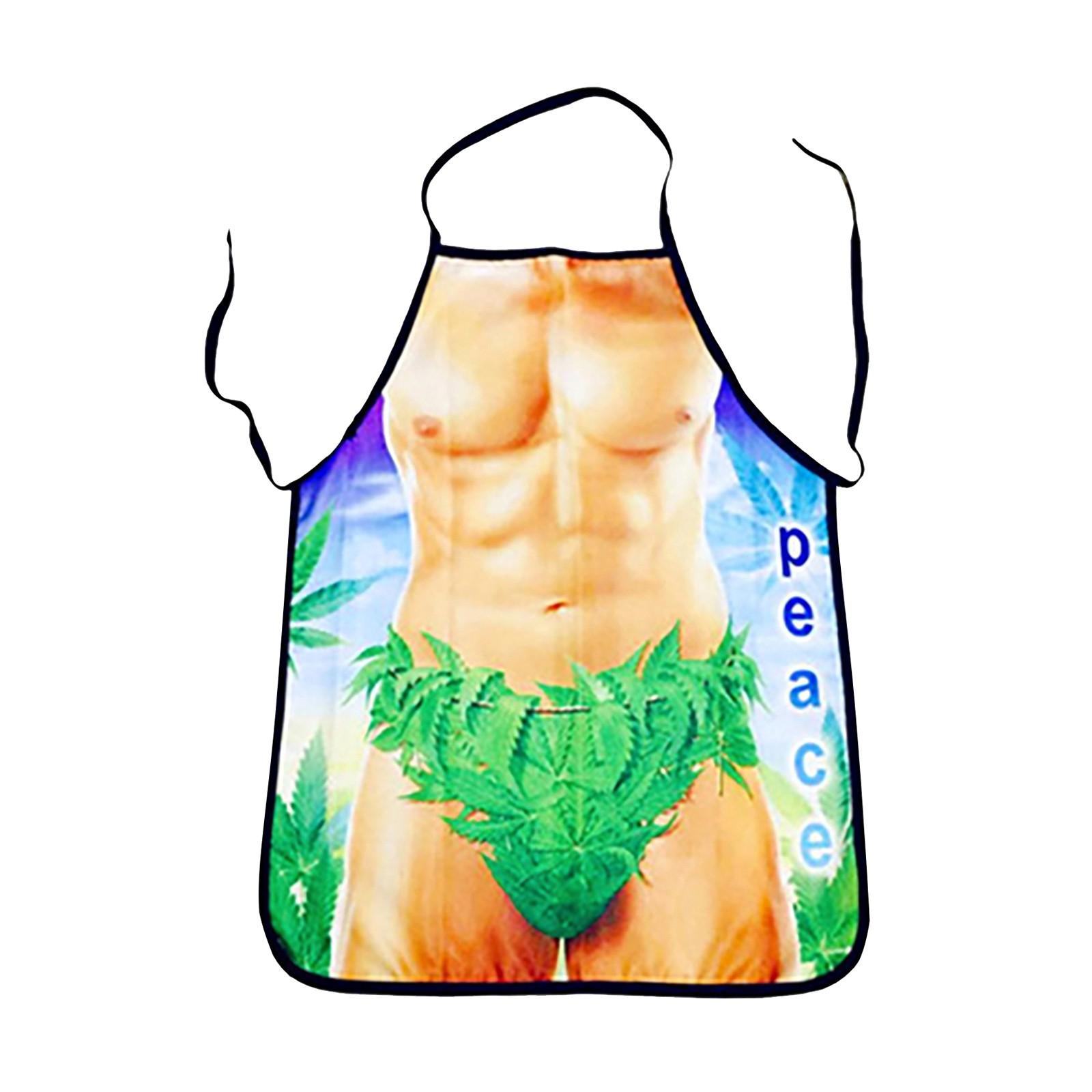 

Домашній кухонний фартух Надрукований домашній фартух для прибирання One Size