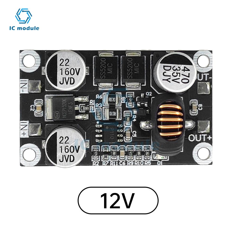 DC-DC High Power Step-down Power Supply Module DC Converter Lnput 10-110V Fixed To 5V9V12V24V Output High Voltage Resistant