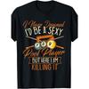 I Never Dreamed I'd Be A Pool Player Snooker Billiards T-Shirt - Soft Cotton Unisex Casual Tee with Pool Table, Funny Billiards Gift for &, & Shipped