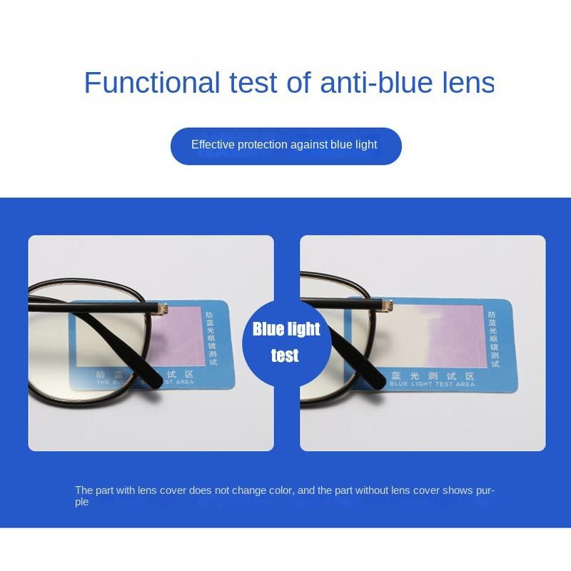 Korean Fashion Men And Women Square Black Frame Classic Anti Blue Light Glasses TR Retro Versatile Anti-radiation Eyeglasses Can Replaceable Lenses