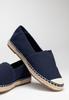 Wittchen Men's Espadrilles With Braided Toe, Navy Blue, Textile Material