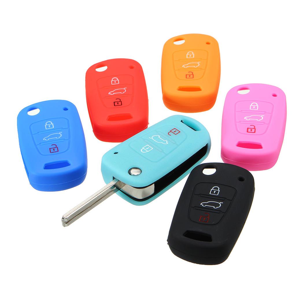 LXOINAGO 2 Buttons Car Key Cover Fob Holder Shell