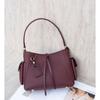 Cowhide Shoulder Women's Bag, Large-capacity Messenger Women, Fashionable and Simple Versatile Shopping Bag, Soft Leather