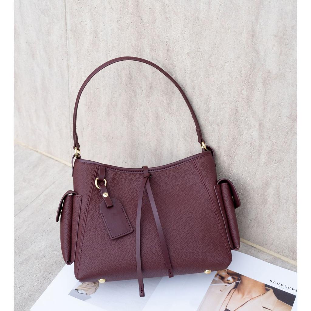 Cowhide Shoulder Women's Bag, Large-capacity Messenger Women, Fashionable and Simple Versatile Shopping Bag, Soft Leather