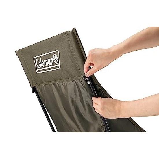Coleman Chair Healing NX HB Relax Backrest Compact Side Pocket Foldable