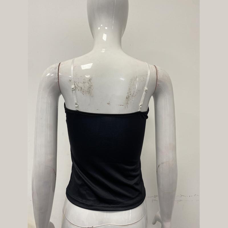 Summer Floral Print V-neck Slim Fit Backless Top