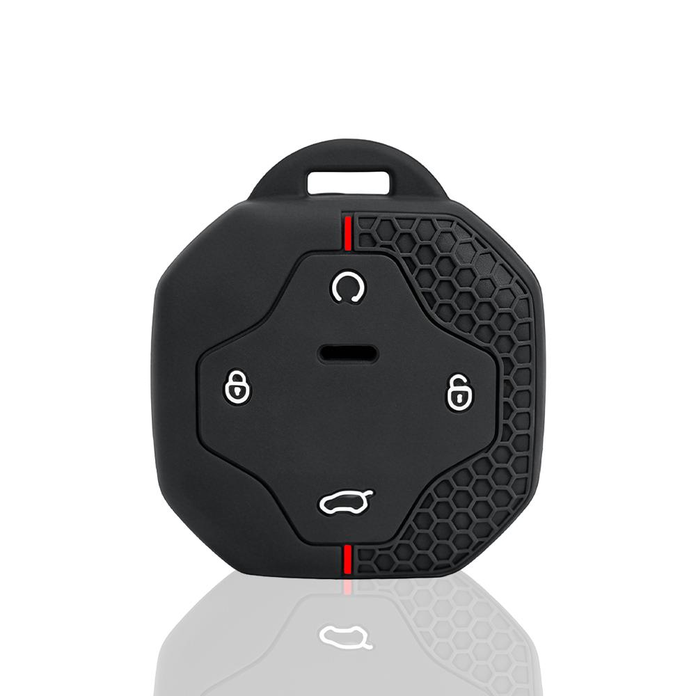 Keychain Silicone Car Key Case Cover Protective For Chery Jetour To Genesis Traveller T2 X90 X70 X95 Dashing X-1 Plus Dtc L9