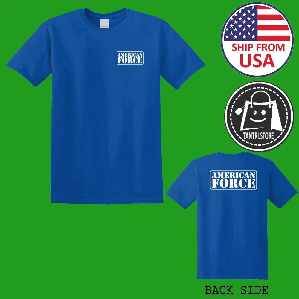 American Force Wheels Racing Car Men s Blue Size S to 5XL S