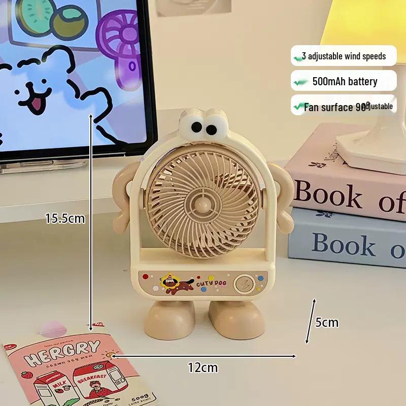 

Cute USB-Powered Desktop Fan - Big Eyes Little Monster