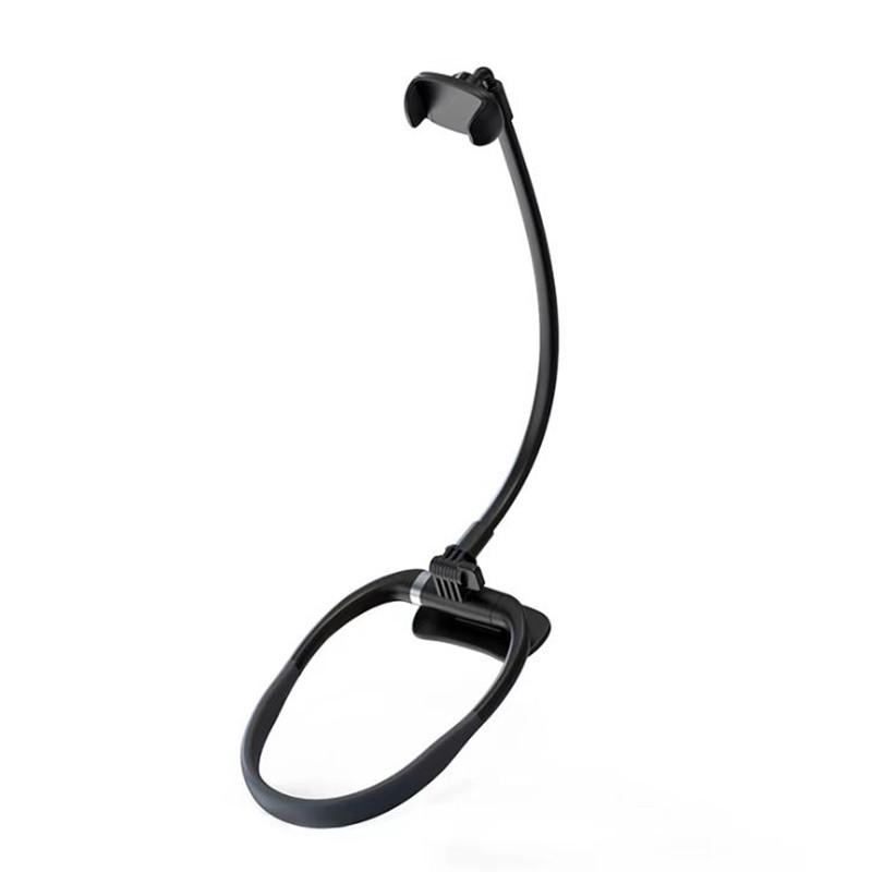 2025 Neck-Hanging Mobile Holder for Bedside, Tabletop, and Outdoor Use