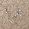 Sweet Acrylic Bag Chain Heart Beaded Keychain Y2K Style Imitation Pearl Accessories  School