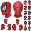 Spiderman Miles Morales Elastic Mask Headcover Costume For Adult Cosplay Enthusiasts