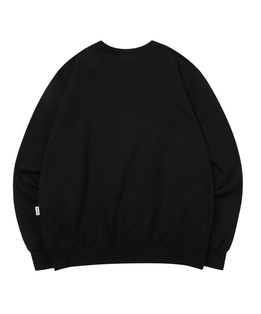 ESCAPEFROM Escf Sports Print Sweatshirt Black