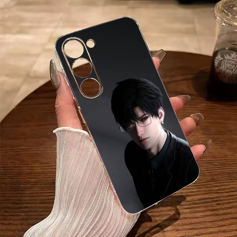 C-C-aleb-love-deep- s--space Clear Soft Silicone Phone Case for Samsung Galaxy A71, A70, A52, A51, A40, A30