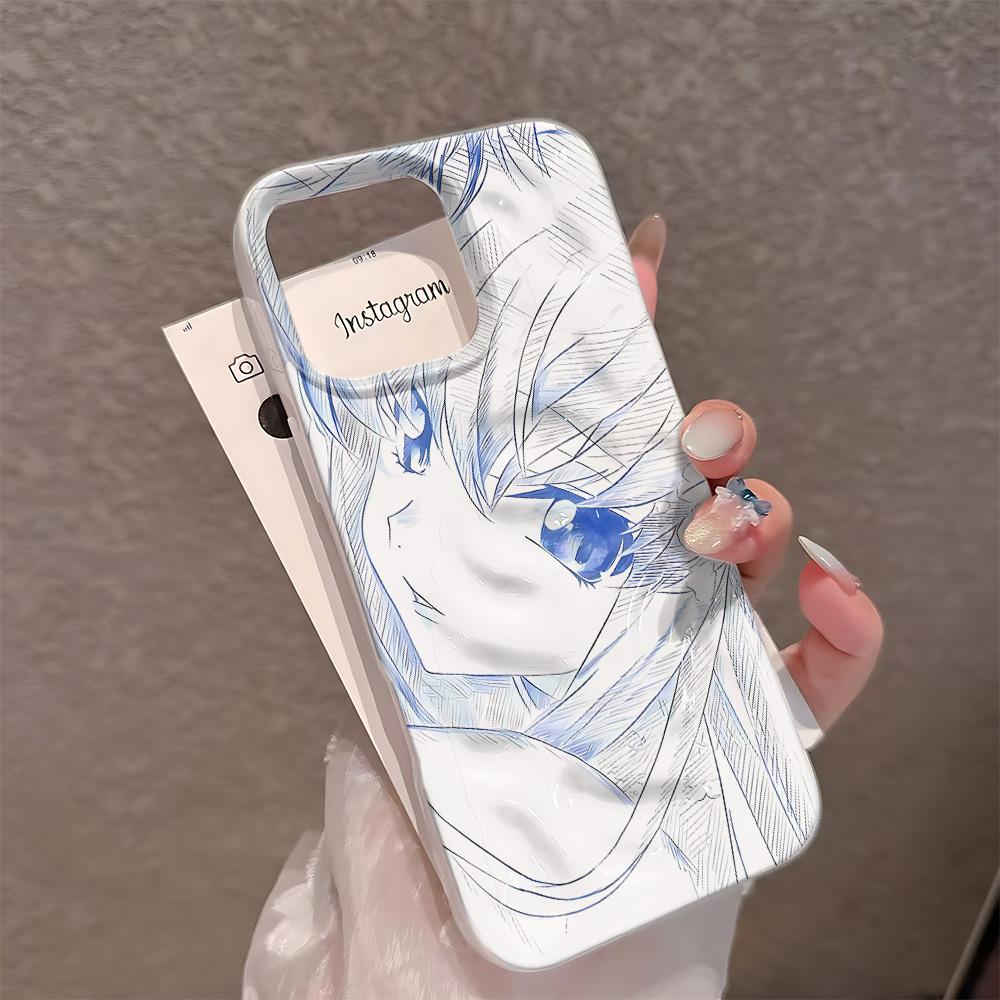 

Second-Dimensional Line Draft Phone Case For Iphone 16 17 15 Pro Max 14 Plus 13 12 11 17Air Funda Soft Back Cover Shell Cover iphone 16 белый