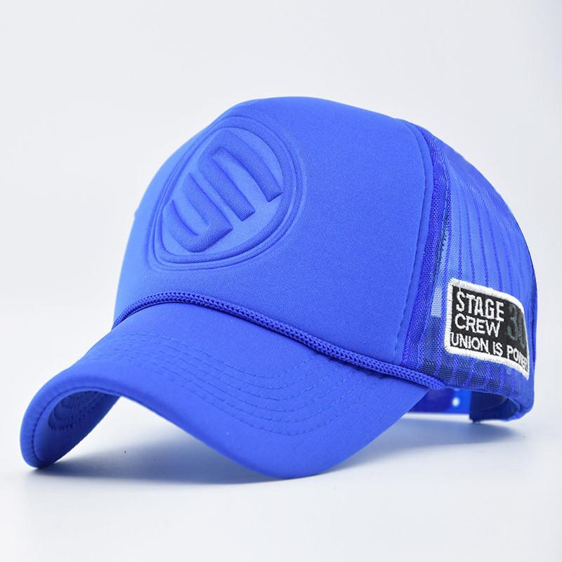 Cap Threedimensional Baseball Embossed Mesh Cap Sun Shield Duck Tongue Cap