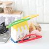 Food Bag Clips 3pcs Moisture Proof Durable Bright Color for Snacks