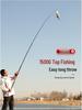 Multi-Section Carbon Casting Rod for Big Fish with Large Guide Rings