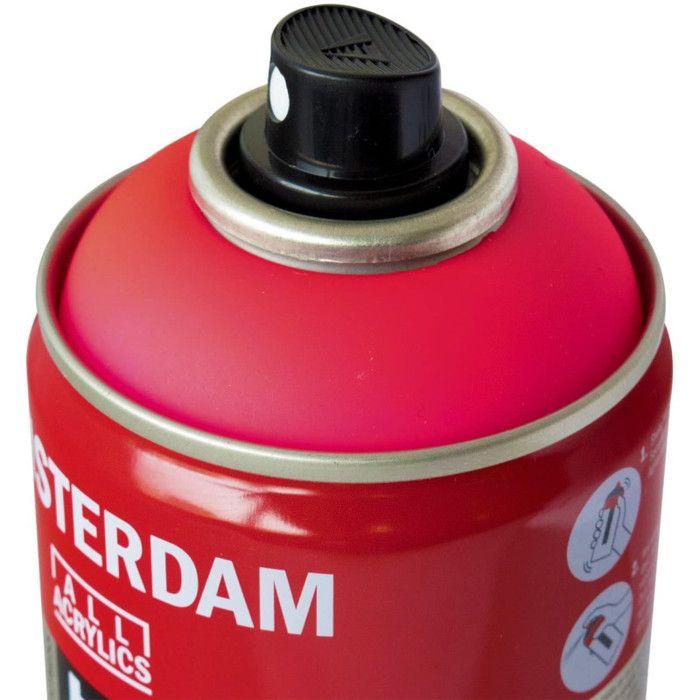 Bombe de peinture Amsterdam 400 ml rose reflex