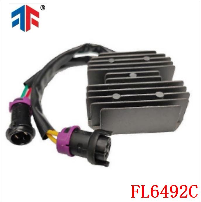 Rectificador 5.3.01.0081: Compatible con Linhai ATV 300, Shen 300FS, Linhai 260, XY350