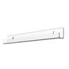 Clear Acrylic Storage Shelf Floating Rack Multipurpose Collection Supplies for Home Bathroom Window Wall Door Storage