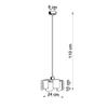Lampa Wisząca Tulip 1 E27 Czarny Sollux Sl.0667