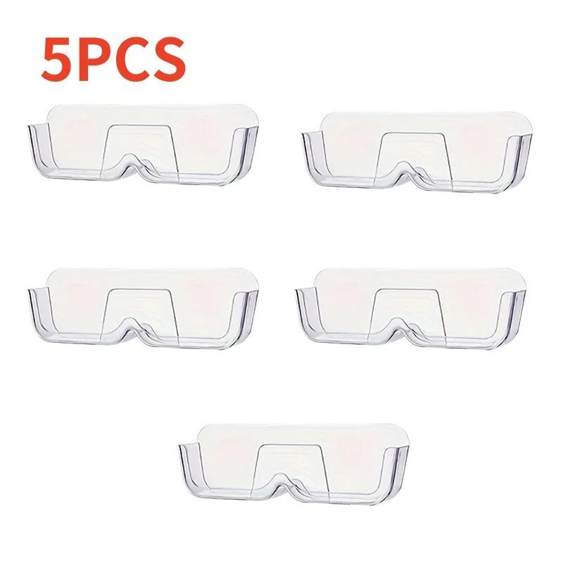 Punch-free Glasses Storage Rack Wall Mounted Sun-glasses Display Holder Wardrobe Decoration Storage Box Sunglass Organizer