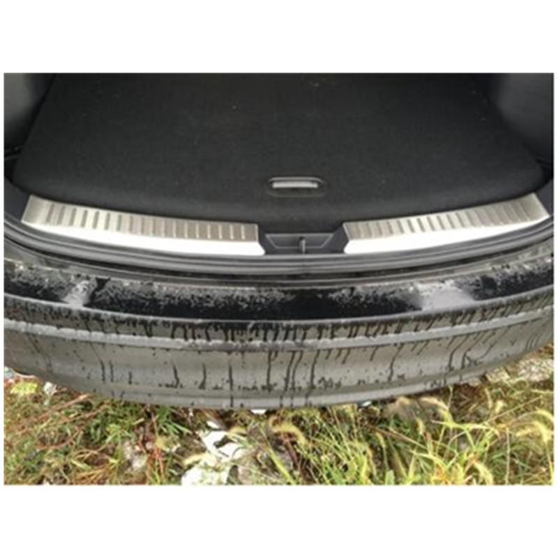 Bilskydd av hög kvalitet i rostfritt stål, bakre stötfångarskydd, tröskel Trunk Trim för Mazda CX-5 CX5 KE 2012-2016 bil