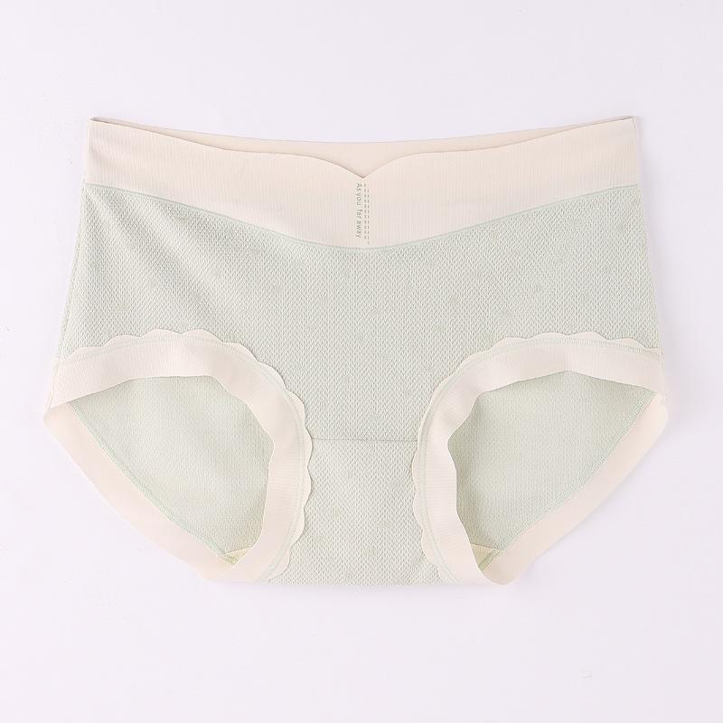 Unterwäsche Damen, atmungsaktiv, 5a, antibakteriell, Mädchen-Slip, mittelhohe Taille