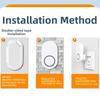 High Volume Wireless Doorbell Waterproof Door Chime Kit Induction Door Bell  Office