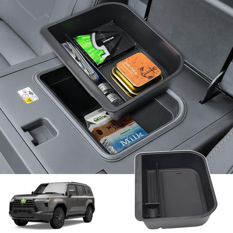 Center Console Organizer Cool Box For Toyota Land Cruiser Prado 250/Lexus GX550 2025 2024 Armrest Box Tray Interior Accessories