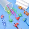 Drinking Decor Party Supplies Dino Theme Dinosaur Reusable Straws Cartoon Pattern Straws-Plastic