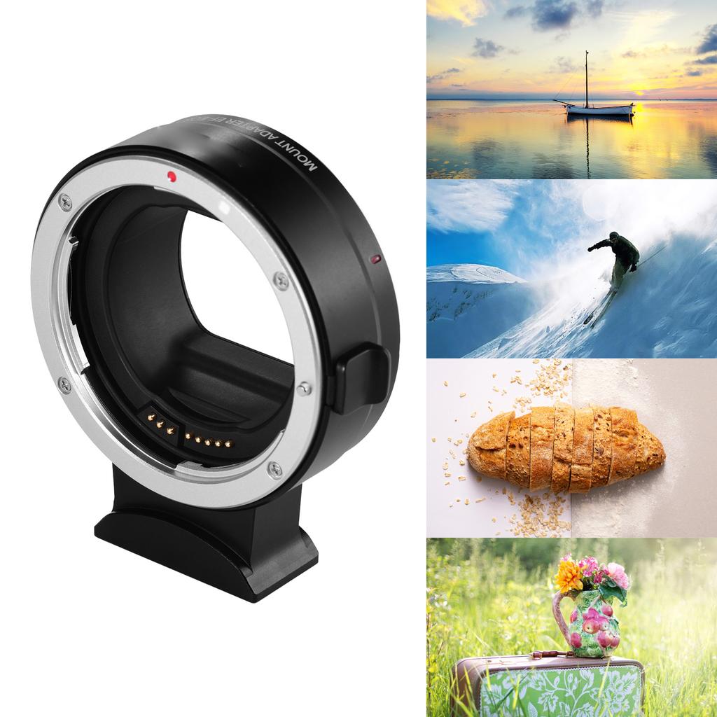 Camera Lens Adapter Ring Autofocus IS Image Stabilization EF EF S Lens to R RF Mount Adaptor for Full Frame Cameras