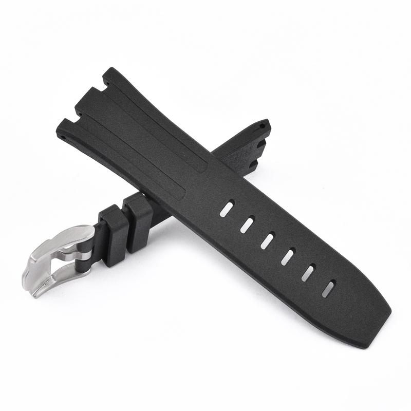 Waterproof Silicone Watchband for Audemars Piguet Royal Oak Offshore 15703 15710 26703 Series - Rubber Strap 28mm Men's Watch Accessories