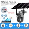 8MP 4K Dual Lens Solar 4G Outdoor Camera with PIR Night Vision