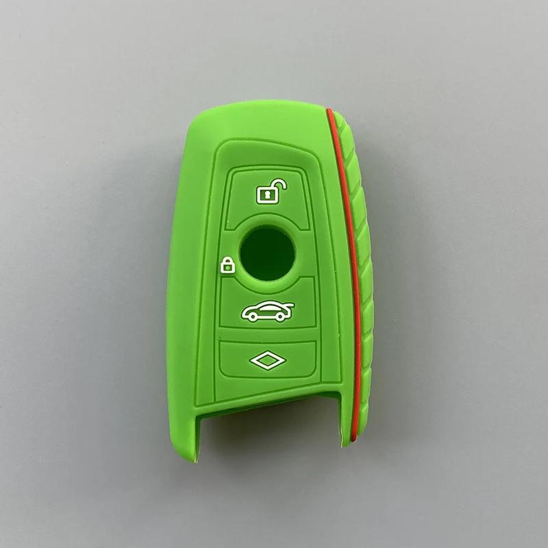 New silicone key fob cover case protect skin hood for BMW F10 F20 F30 Z4 X1 X3 X4 M1 M2 M3 E90 1 2 3 5 7 SERIES Remote keyless