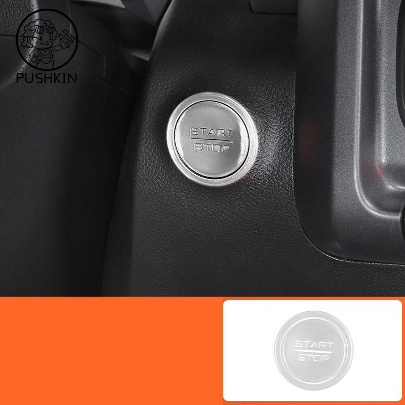 For HAVAL H9 2026 2025 MKII 2ND Aluminum Alloy Red Engine Start Stop Headlight AC ESS steering wheel gear Button Cover Sticker A