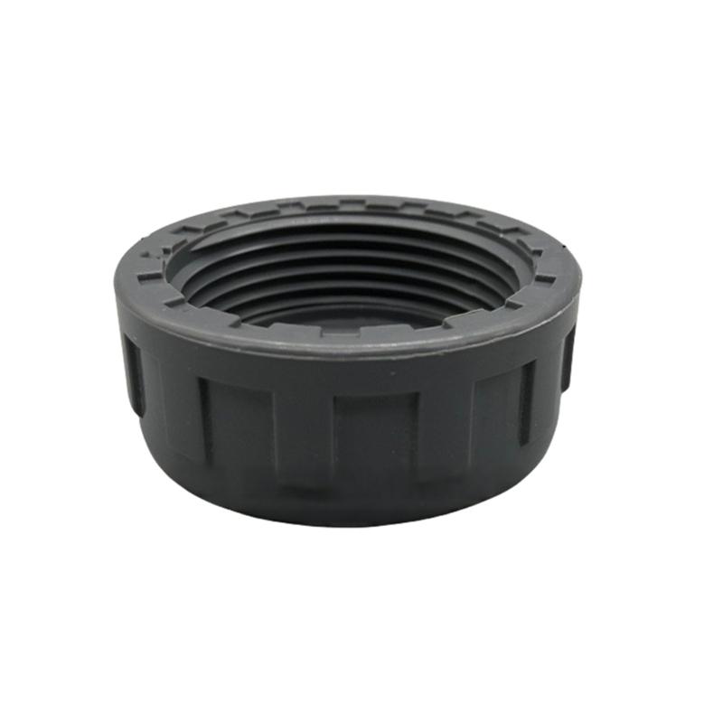 Aquarium Fish Tank Water Tube End Plug Female Thread PVC End Caps Garden Irrigation Pipe End Caps Easy To Install