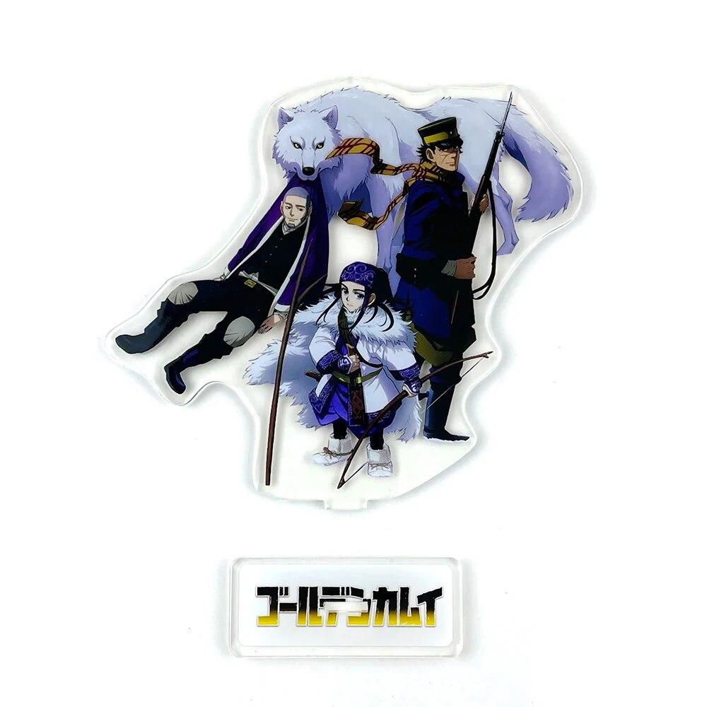 Golden Kamuy Sugimoto Saichi Asirpa Shiraishi Yoshitake acrylic stand standee toy figure
