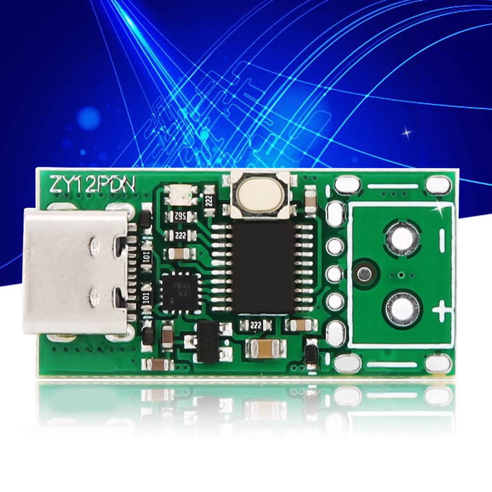 100W Switch Board Power Supply  Trigger Module USBC PD2.0 3.0 ZY12PDN