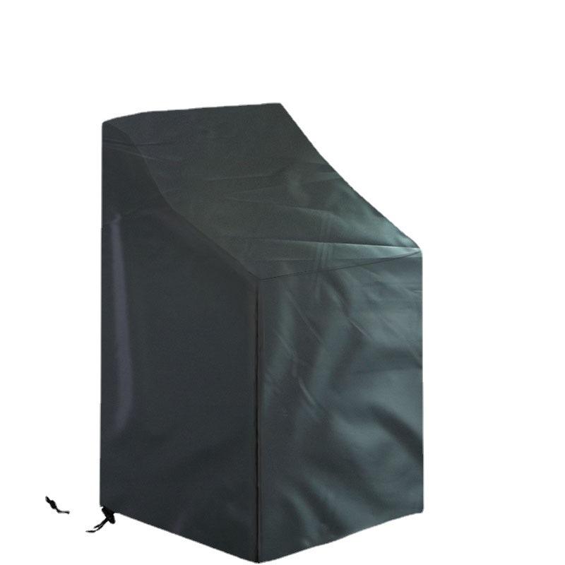 Housse de protection pour meubles de jardin extérieur, housse anti-poussière pour chaise empilée, housse de chaise imperméable et anti-poussière, housse de pluie pour chaise et canapé