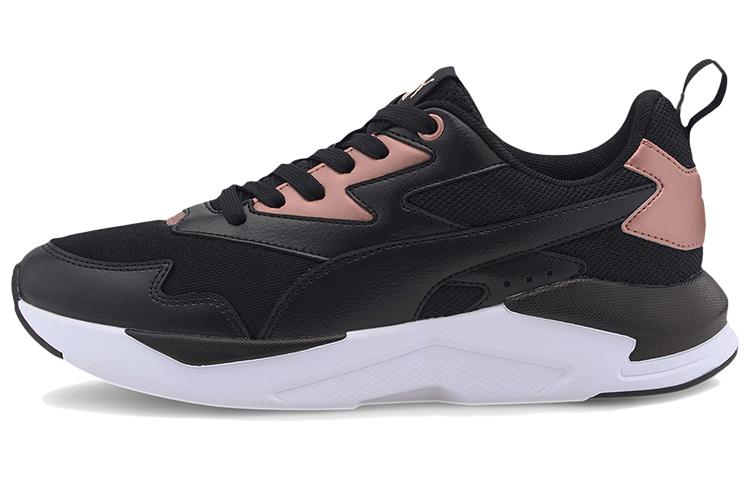 PUMA X Ray Lite Metallic  Черный Розовое Золото  Женские 374737-01 36