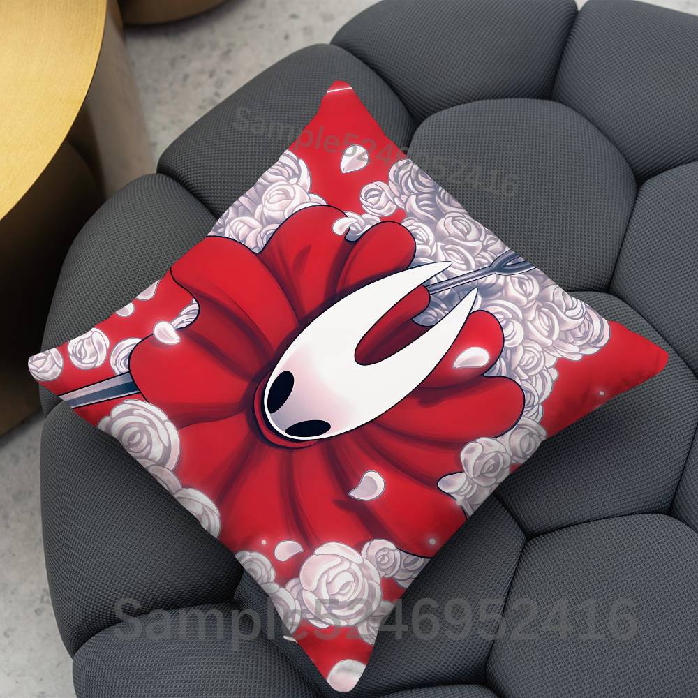 Hornet SSilksong Hollow Knight Pillow Case Cover Square for Decorative Cushion Bed Couch Sofa Classic Style Machine Washable
