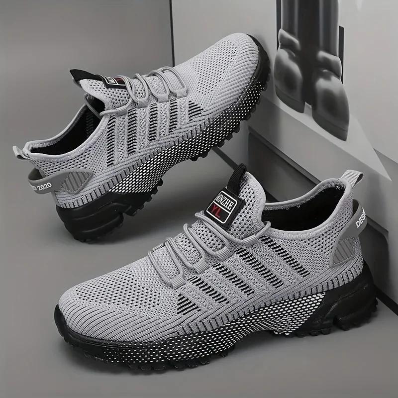 

New Shoes for Men High Quality Male Sneakers Breathable Fashion Gym Casual Light Walking Plus Size Footwear Zapatillas 47