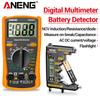 Professionelles ANENG DM850 Digitalmultimeter BT173 Batterietester-Set 1999 Zählungen Automatischer AC/DC-Spannungsprüfer Ohm Strom Amperemeter Tragbare Detektor-Werkzeuge