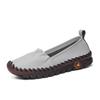 2025 Popular Mother Shoes Soft Sole Comfortable Women's Shoes Spring and Autumn Flat Sole Single Shoes Beef Tendon Sole Large Size Mother Shoes